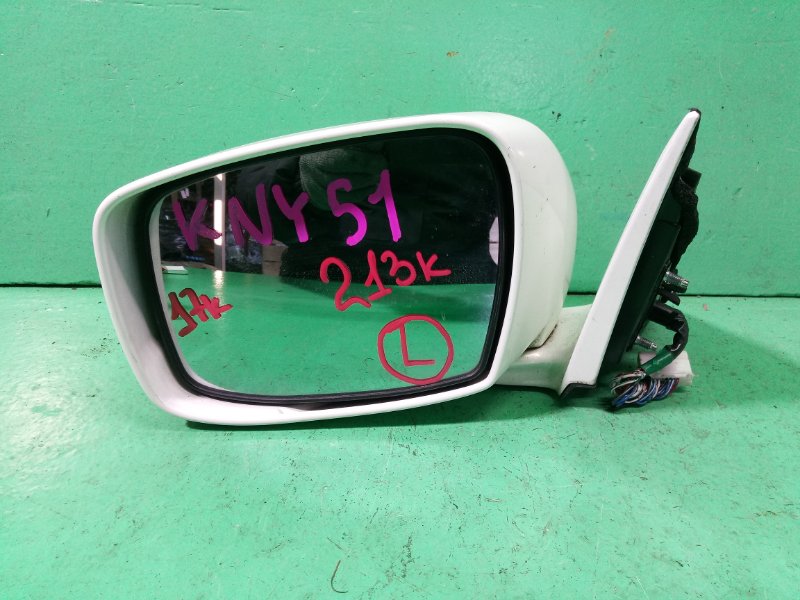 Зеркало Nissan Fuga KNY51 левое (б/у)