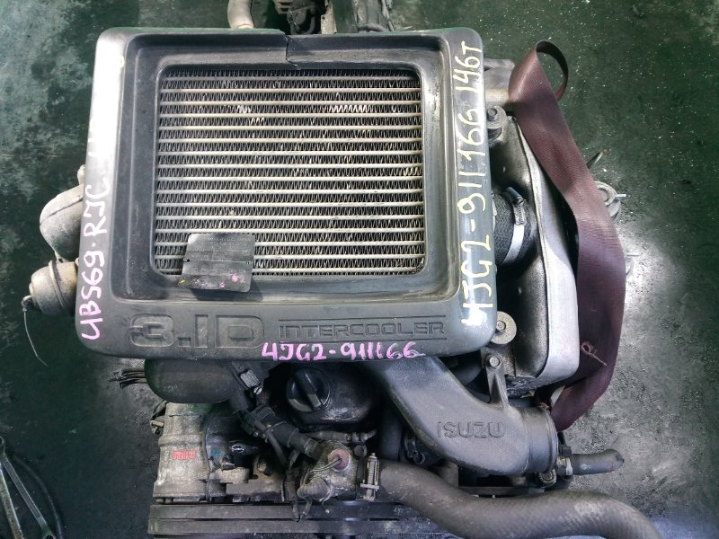 Двигатель Isuzu Bighorn UBS69 4JG2-T (б/у)