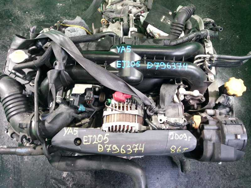 Двигатель Subaru Exiga YA5 EJ205 2009 (б/у)