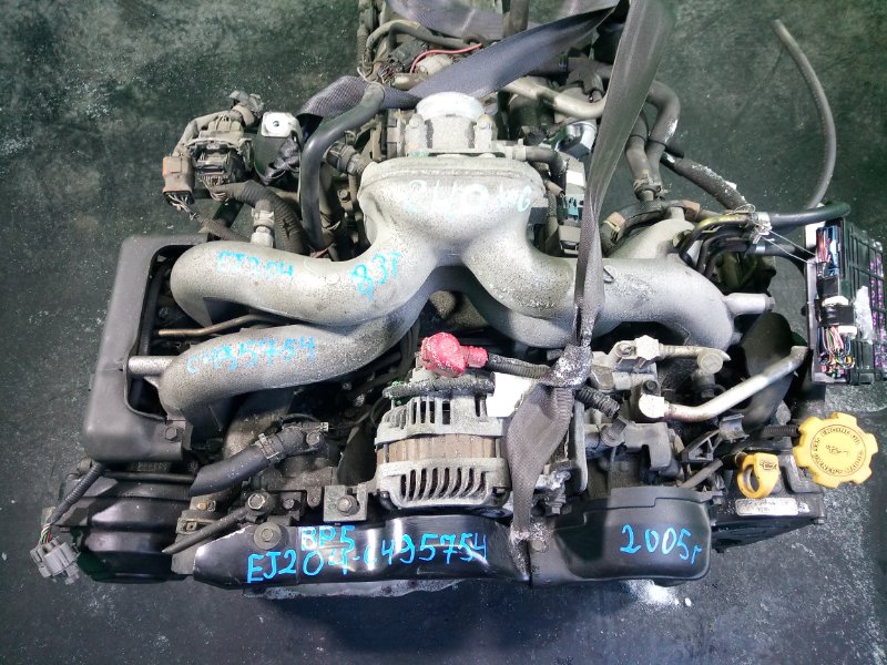 Двигатель Subaru Legacy BP5 EJ204 2005 (б/у)