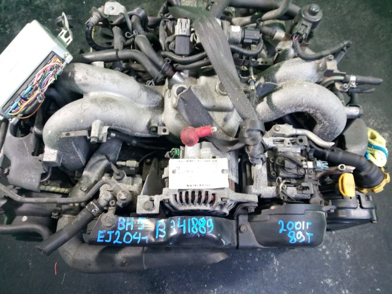 Двигатель Subaru Legacy BH5 EJ204 2001 (б/у)