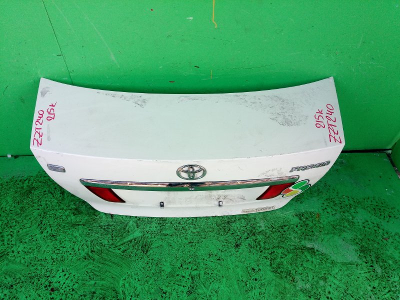 Крышка багажника Toyota Premio ZZT240 задняя (б/у)