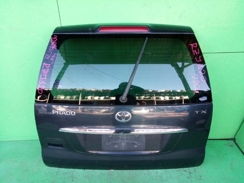 Дверь задняя Toyota Prado RZJ120 задняя (б/у)