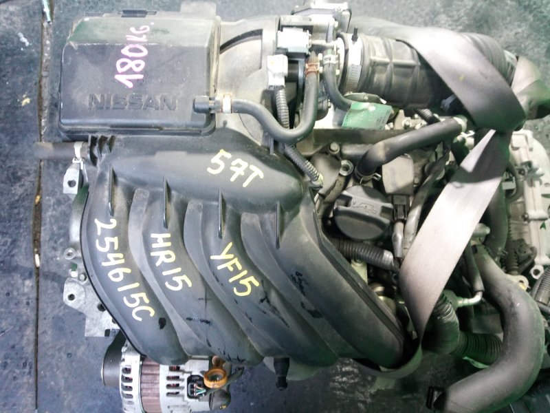 Двигатель Nissan Juke YF15 HR15-DE 2010 (б/у)