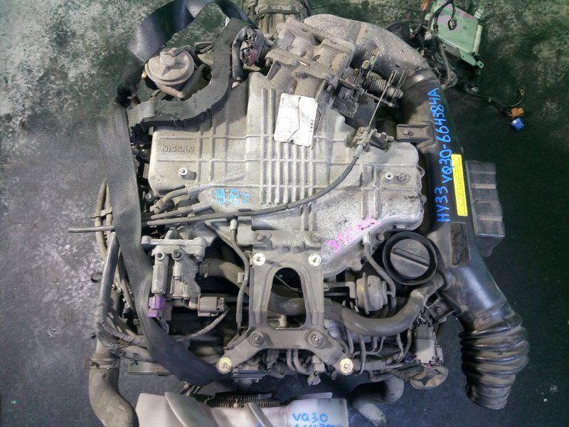 Двигатель Nissan Gloria HY33 VQ30-DE (б/у)