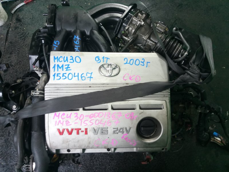 Двигатель Toyota Harrier MCU30 1MZ 2003 (б/у)