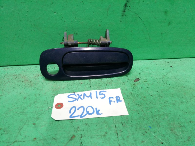 Ручка двери внешняя Toyota Ipsum SXM15 передняя правая (б/у)