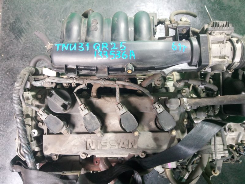 Двигатель Nissan Presage TNU31 QR25-DE (б/у)