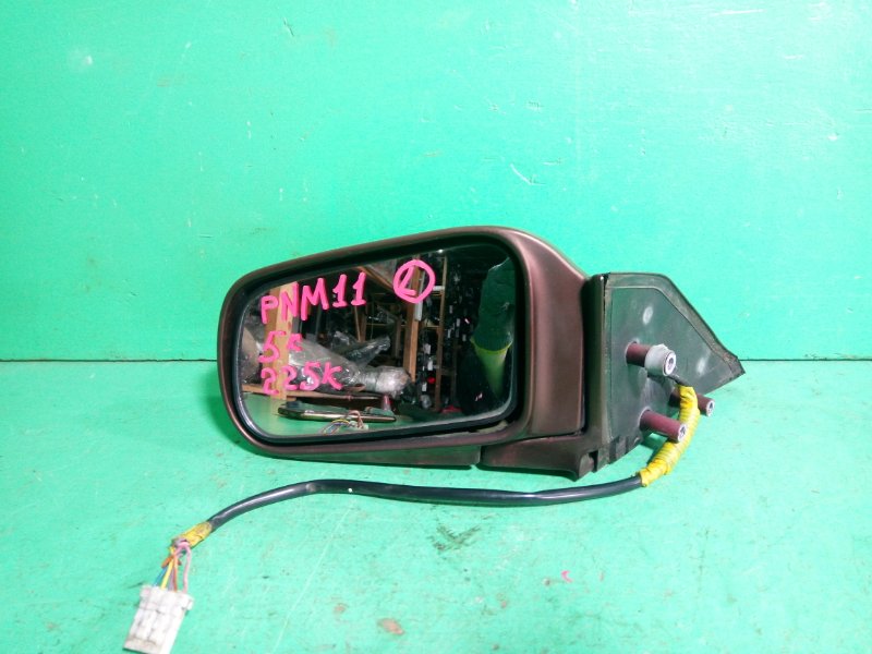 Зеркало Nissan Prairie Joy PNM11 левое (б/у)
