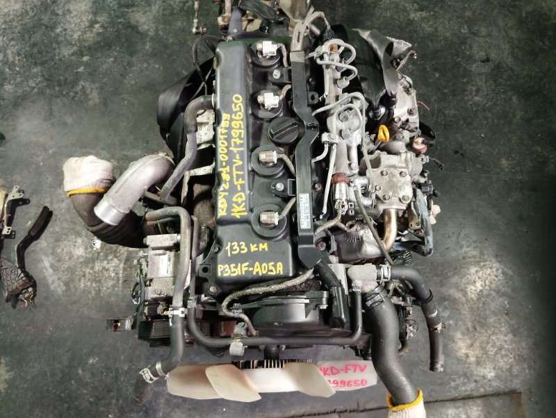 Двигатель Toyota Dyna KDY281 1KD-FTV (б/у)