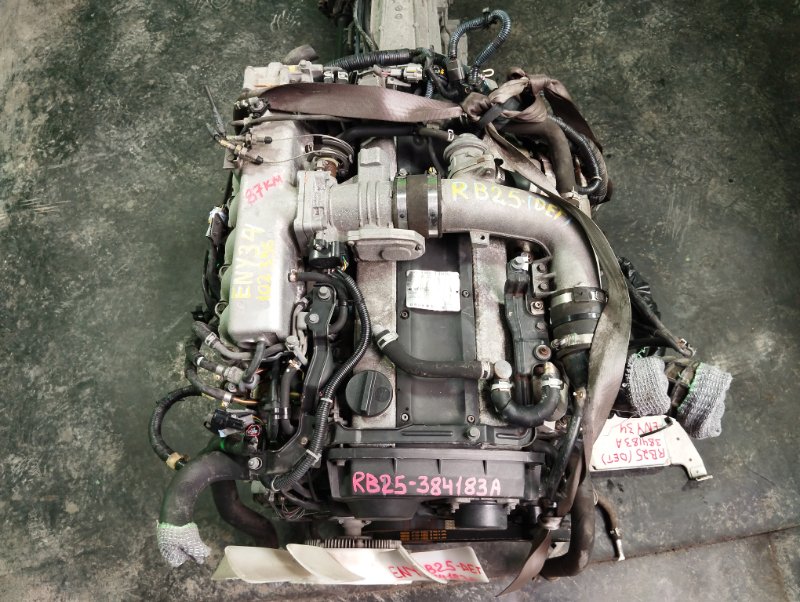 Двигатель Nissan Gloria ENY34 RB25-DET (б/у)