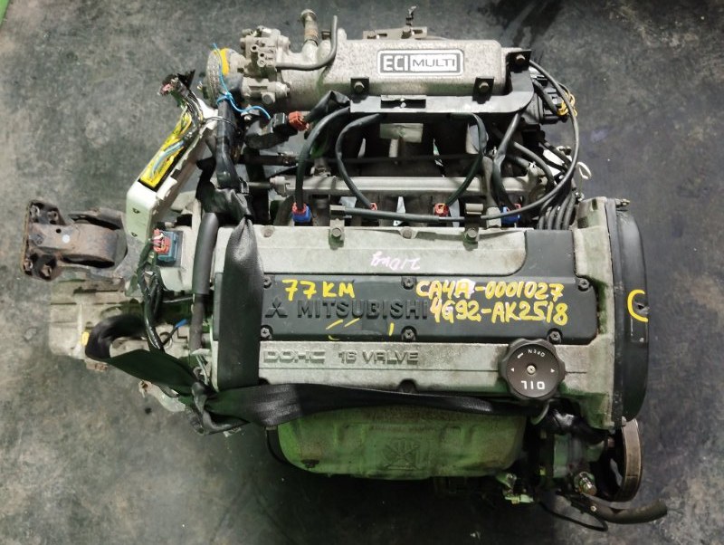 Двигатель Mitsubishi Mirage CA4A 4G92 (б/у)
