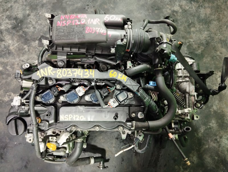 Двигатель Toyota Ractis NSP120 1NR-FE (б/у)