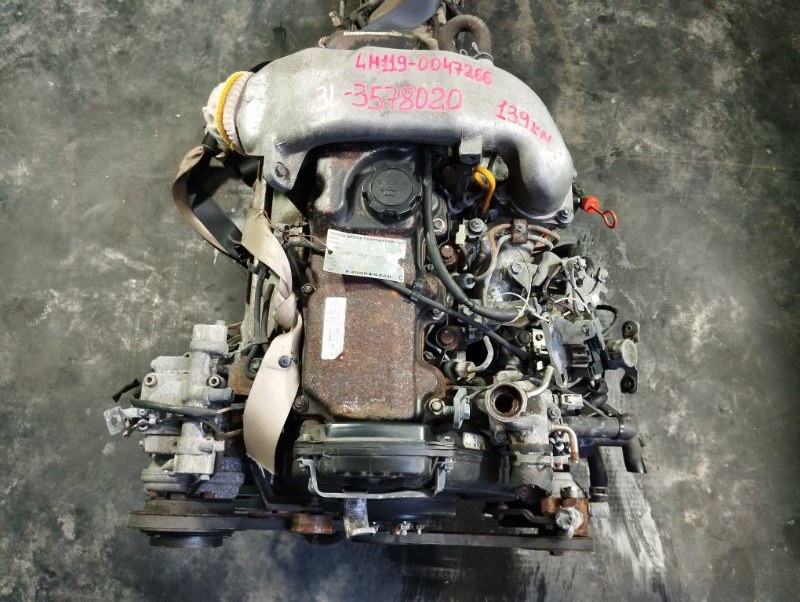Двигатель Toyota Hiace LH119 3L (б/у)
