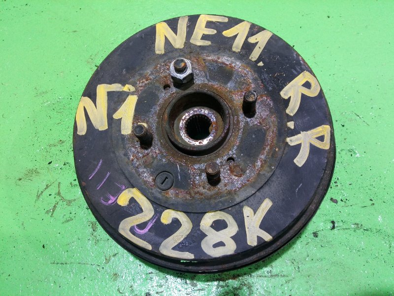 Ступица Nissan Note NE11 задняя правая (б/у) №1
