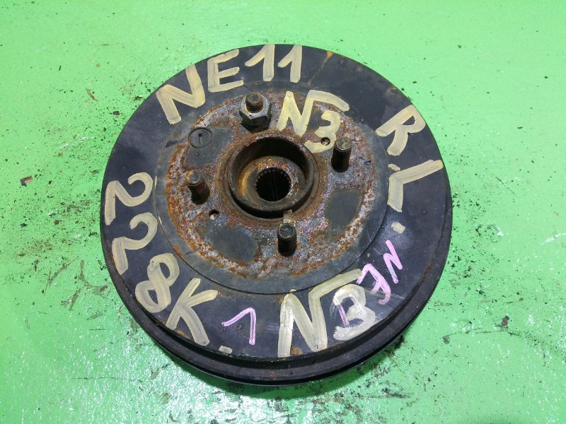Ступица Nissan Note NE11 задняя левая (б/у) №3