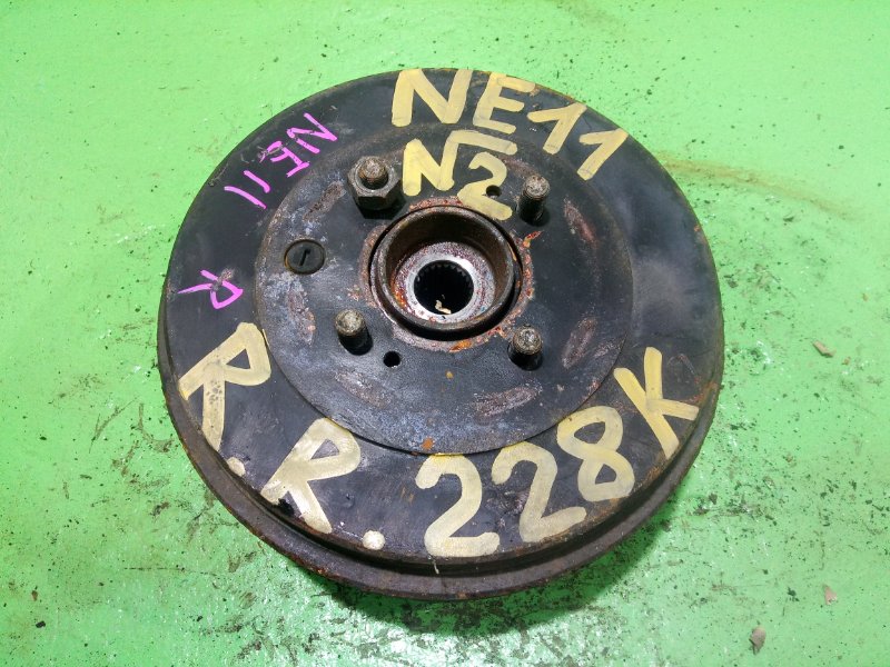Ступица Nissan Note NE11 задняя правая (б/у) №2