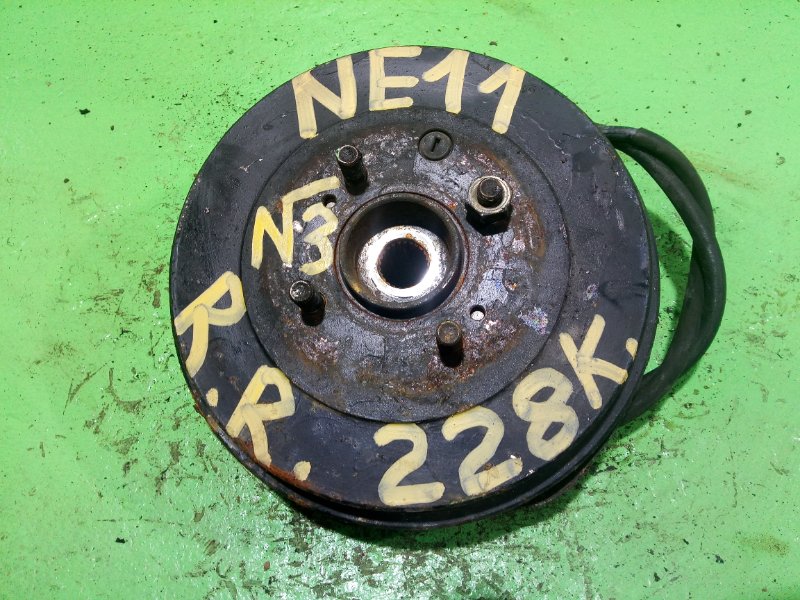 Ступица Nissan Note NE11 задняя правая (б/у) №3
