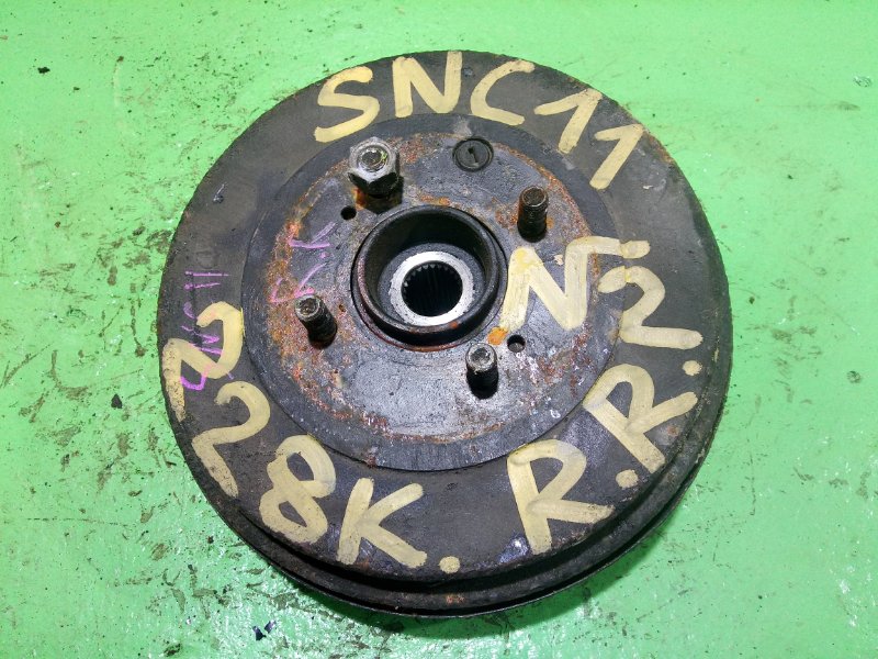 Ступица Nissan Tiida SNC11 задняя правая (б/у) №2
