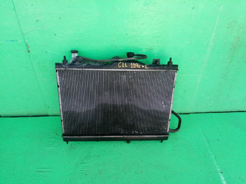Радиатор основной Nissan Tiida C11 HR15-DE (б/у) #2