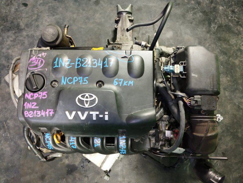 Двигатель Toyota Will Cypha NCP75 1NZ-FE (б/у)