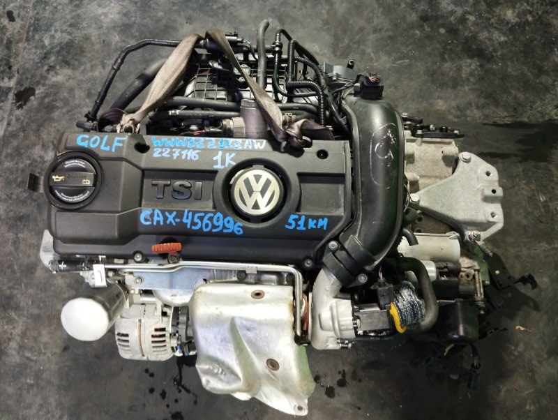 Двигатель Volkswagen Golf 1K CAX (б/у)