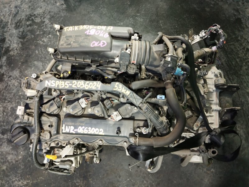 Двигатель Toyota Vitz NSP135 1NR-FE (б/у)