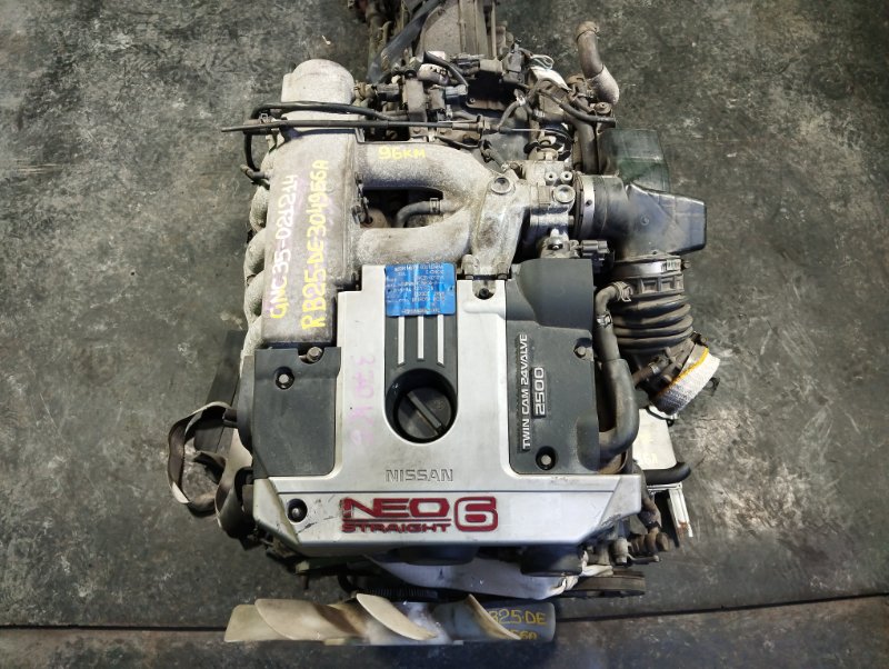 Двигатель Nissan Laurel GNC35 RB25-DE (б/у)