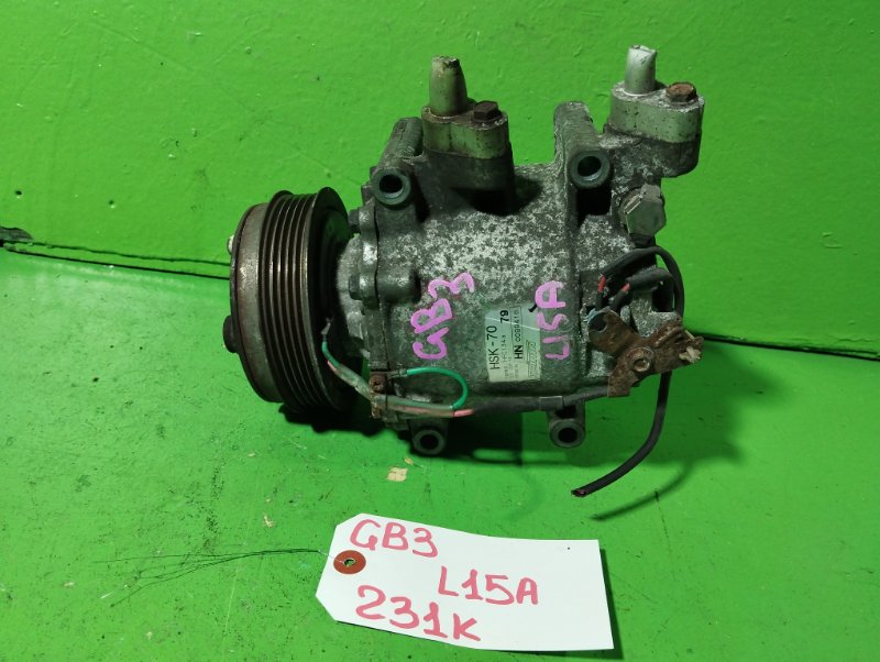 Компрессор кондиционера Honda Freed Spike GB3 L15A (б/у)