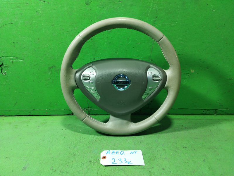 Руль с airbag Nissan Leaf AZE0 (б/у) N1