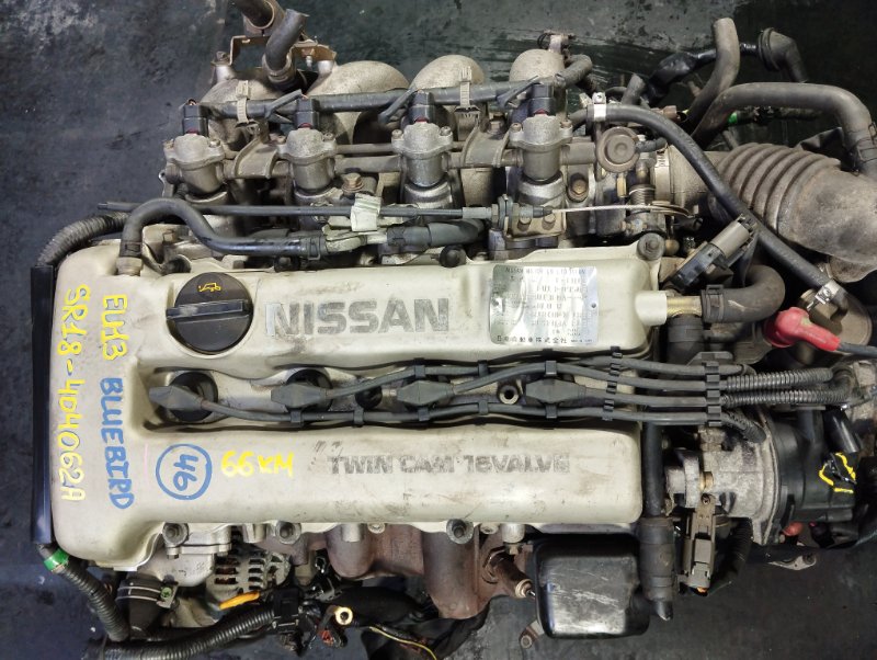 Двигатель Nissan Bluebird EU13 SR18-DE (б/у)