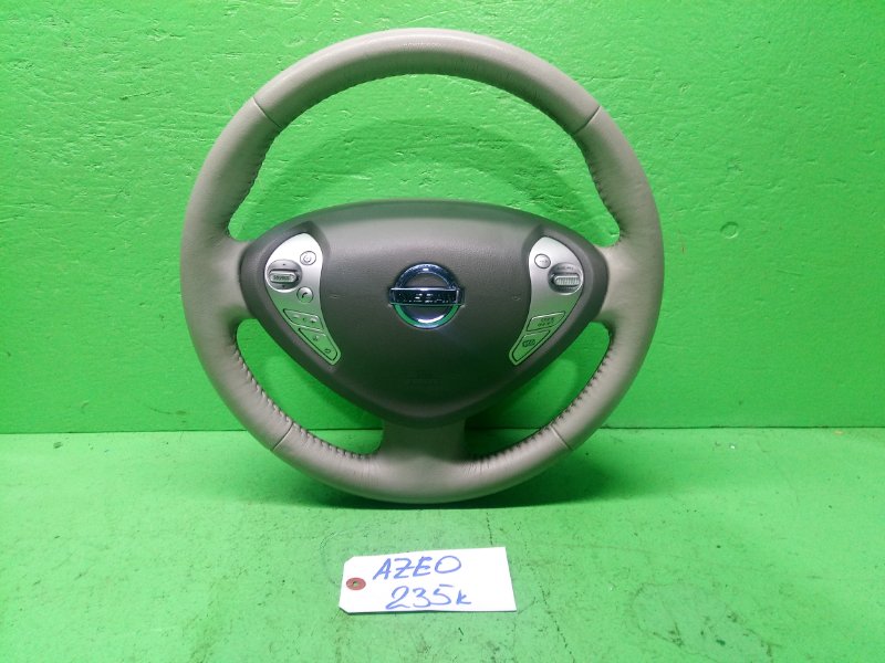 Руль с airbag Nissan Leaf AZE0 (б/у)