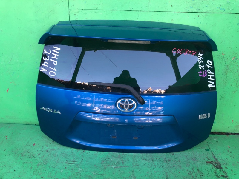 Дверь задняя Toyota Aqua NHP10 (б/у)
