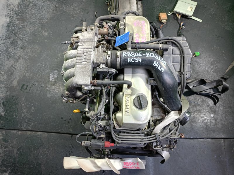 Двигатель Nissan Laurel HC34 RB20-E (б/у)