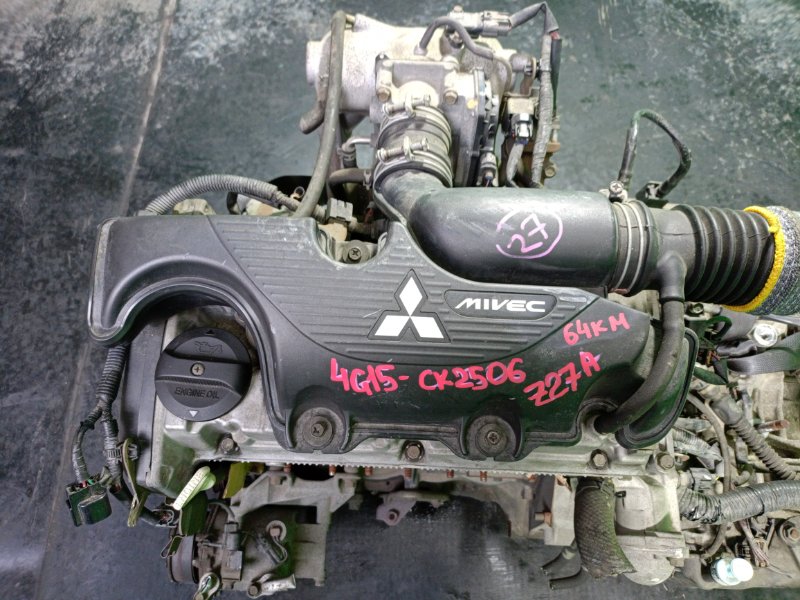 Двигатель Mitsubishi Colt Z27A 4G15 (б/у)
