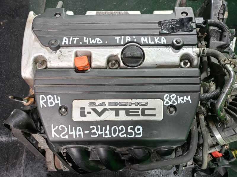 Двигатель Honda Odyssey RB4 K24A-DE (б/у)