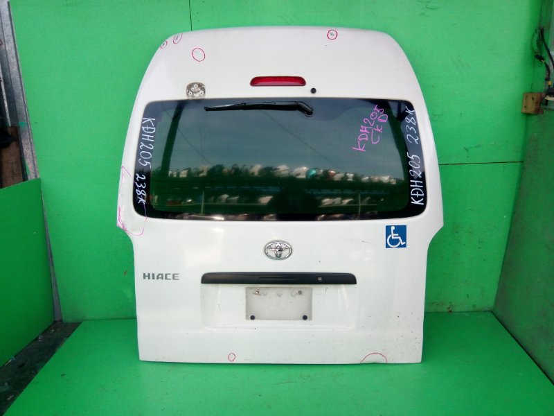 Дверь задняя Toyota Hiace KDH205 (б/у)