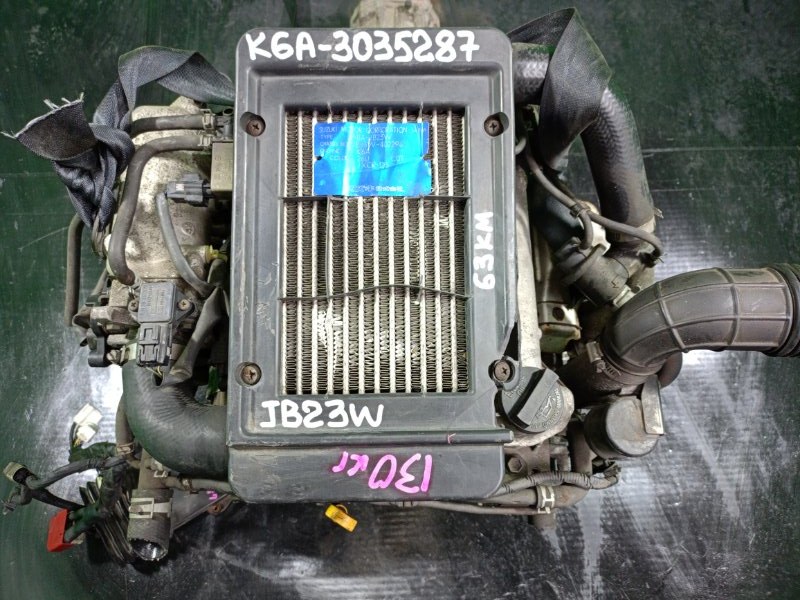 Двигатель Suzuki Jimny JB23W K6A-T (б/у)