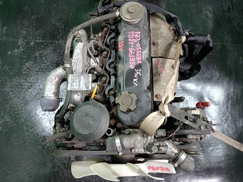Двигатель Nissan Atlas P6F23 TD27 (б/у)