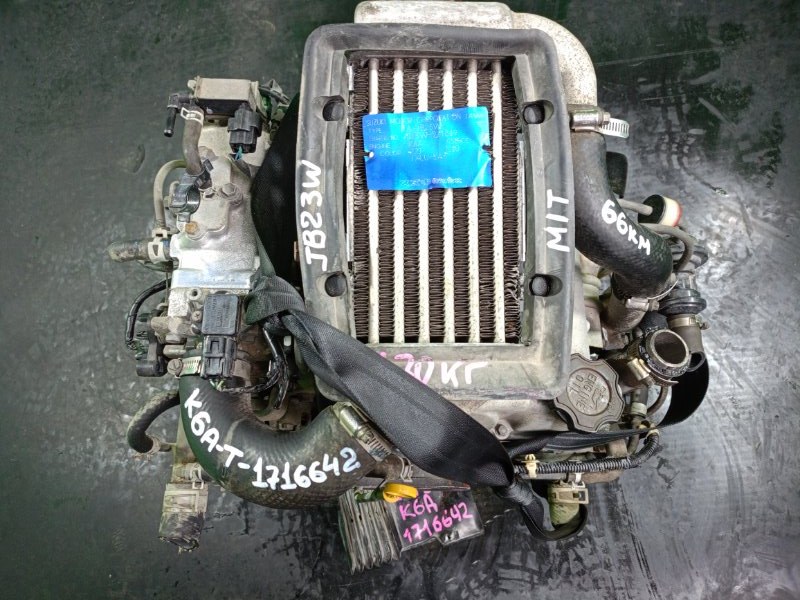 Двигатель Suzuki Jimny JB23W K6A-T (б/у)