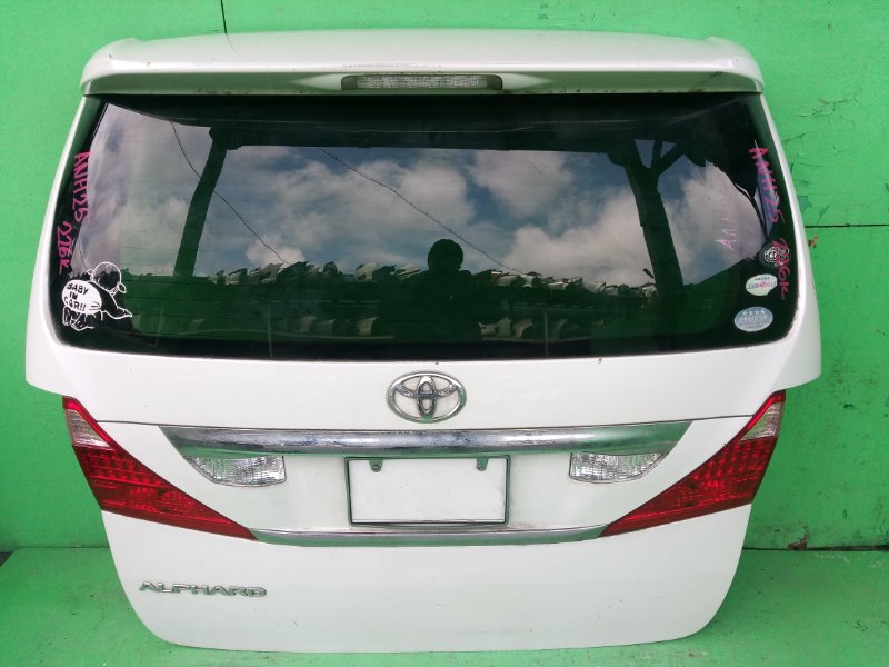 Дверь задняя Toyota Alphard ANH25 задняя (б/у)