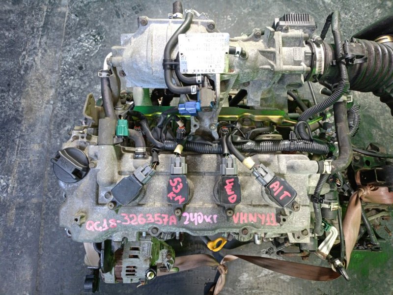 Двигатель Nissan Wingroad VHNY11 QG18-DE (б/у)