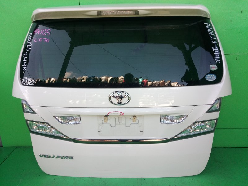 Дверь задняя Toyota Vellfire ANH25 (б/у)