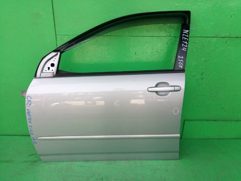 Дверь Toyota Corolla Fielder NZE124 передняя левая (б/у)