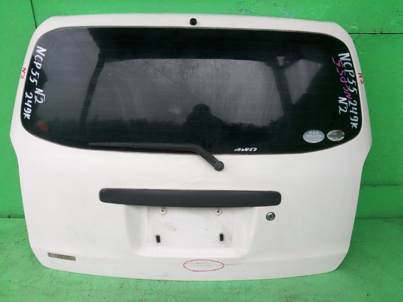 Дверь задняя Toyota Probox NCP55 (б/у) #-2