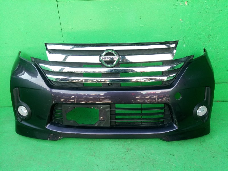 Бампер Nissan Dayz Roox B21A передний (б/у)