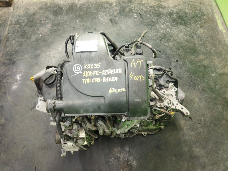 Двигатель Toyota Passo KGC35 1KR-FE (б/у)