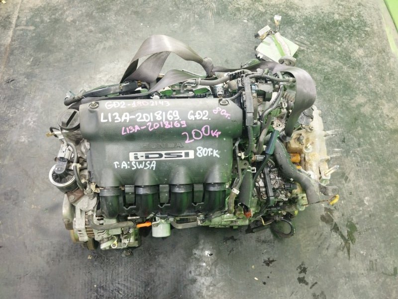 Двигатель Honda Fit GD2 L13A (б/у)