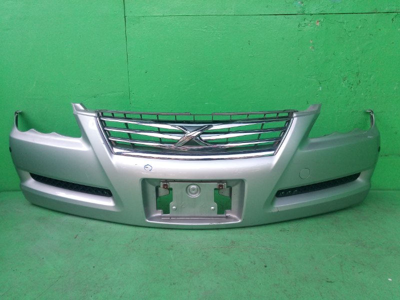 Бампер Toyota Mark X GRX120 передний (б/у) #-1