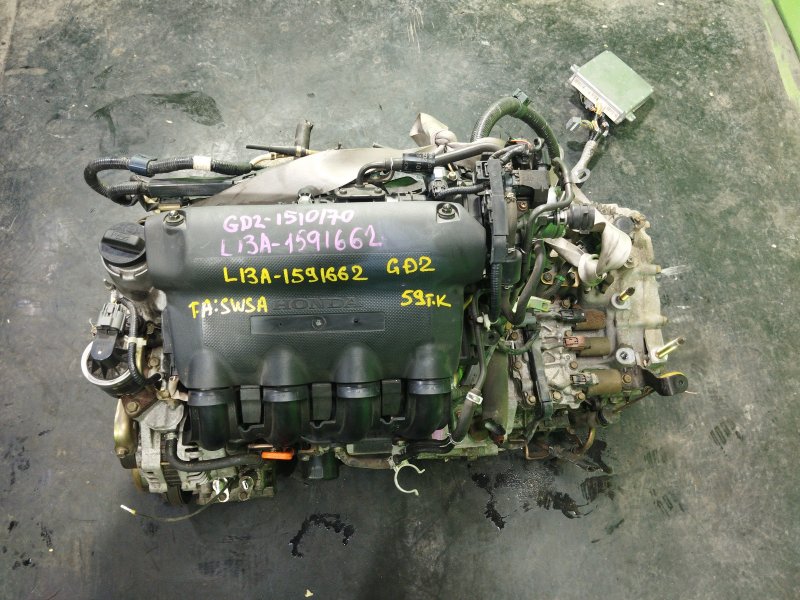 Двигатель Honda Fit GD2 L13A (б/у)